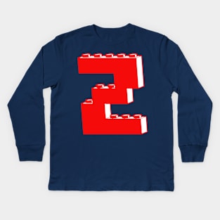 THE LETTER Z Kids Long Sleeve T-Shirt